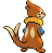 #418 Buizel sprite Posterior