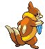 #419 Floatzel sprite Posterior