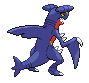 #445 Garchomp sprite Posterior