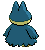 #446 Munchlax sprite Posterior