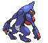 #454 Toxicroak sprite Posterior