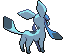 #471 Glaceon sprite Posterior