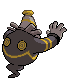 #477 Dusknoir sprite Posterior