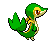 #495 Snivy sprite Posterior