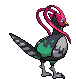 #521 Unfezant sprite Posterior