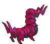 #545 Scolipede sprite Posterior
