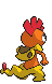 #560 Scrafty sprite Posterior