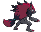#571 Zoroark sprite Posterior