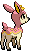#585 Deerling sprite Posterior