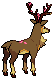 #586 Sawsbuck sprite Posterior