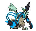 #646 Kyurem Negro sprite Posterior