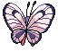 #012 Butterfree sprite Posterior Shiny