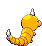 #013 Weedle sprite Posterior Shiny