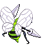 #015 Beedrill sprite Posterior Shiny