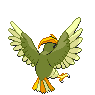 #017 Pidgeotto sprite Posterior Shiny