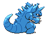 #034 Nidoking sprite Posterior Shiny