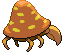 #047 Parasect sprite Posterior Shiny