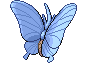 #049 Venomoth sprite Posterior Shiny