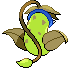 #071 Victreebel sprite Posterior Shiny