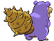 #080 Slowbro sprite Posterior Shiny