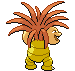 #103 Exeggutor sprite Posterior Shiny