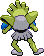 #107 Hitmonchan sprite Posterior Shiny