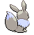 #133 Eevee sprite Posterior Shiny
