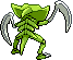 #141 Kabutops sprite Posterior Shiny