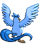 #144 Articuno sprite Posterior Shiny