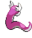 #147 Dratini sprite Posterior Shiny
