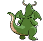 #149 Dragonite sprite Posterior Shiny