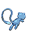 #151 Mew sprite Posterior Shiny