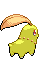 #152 Chikorita sprite Posterior Shiny