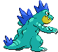 #160 Feraligatr sprite Posterior Shiny