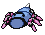 #167 Spinarak sprite Posterior Shiny