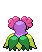 #182 Bellossom sprite Posterior Shiny