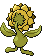 #192 Sunflora sprite Posterior Shiny