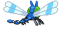 #193 Yanma sprite Posterior Shiny