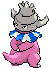 #199 Slowking sprite Posterior Shiny