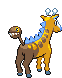 #203 Girafarig sprite Posterior Shiny