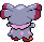 #209 Snubbull sprite Posterior Shiny