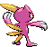 #215 Sneasel sprite Posterior Shiny