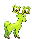 #234 Stantler sprite Posterior Shiny