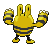 #239 Elekid sprite Posterior Shiny