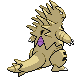 #248 Tyranitar sprite Posterior Shiny