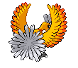 #250 Ho-Oh sprite Posterior Shiny