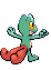 #252 Treecko sprite Posterior Shiny