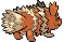 #263 Zigzagoon sprite Posterior Shiny