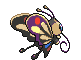 #267 Beautifly sprite Posterior Shiny