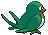 #276 Taillow sprite Posterior Shiny